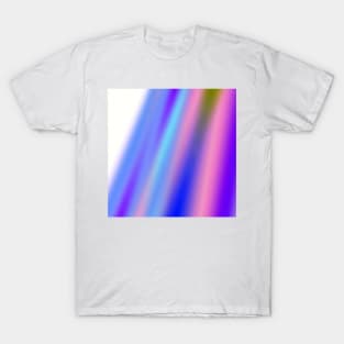 blue green white abstract texture background pattern T-Shirt